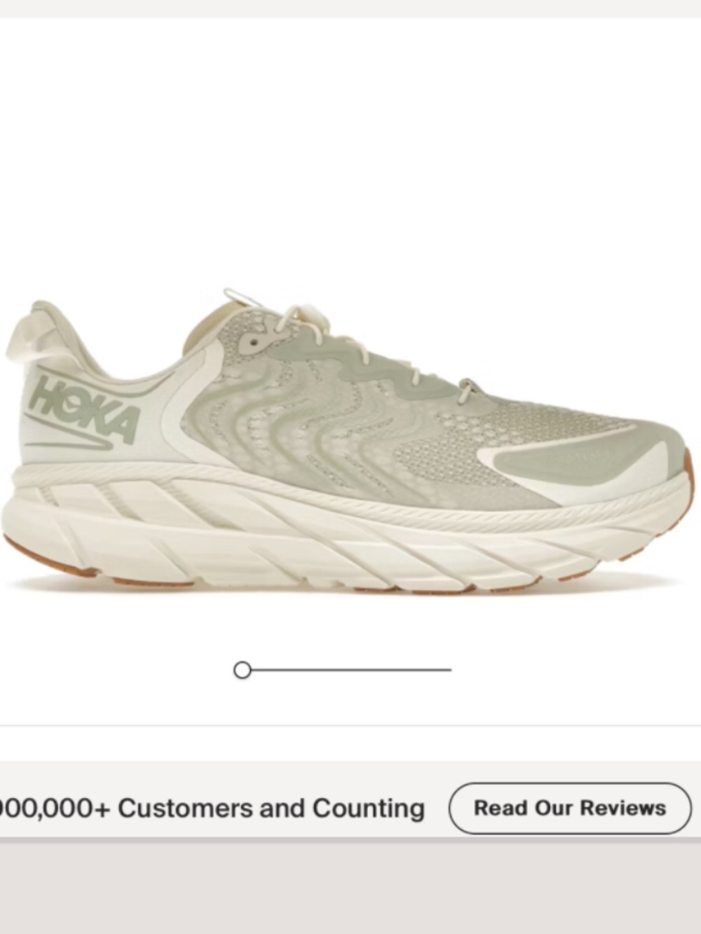 HOKA One One x SATISFY Clifton LS Unisex Men or Women's Running Shoes
